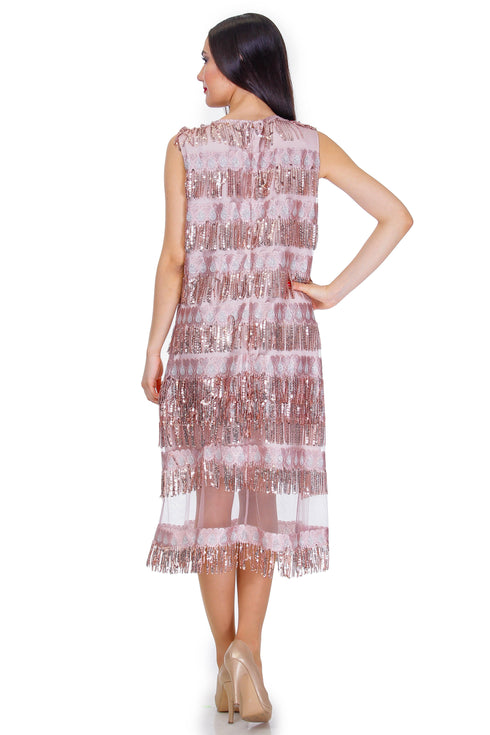 Rochie ocazie din tull roz-lila  Liza Panait Liza Panait Online Boutique